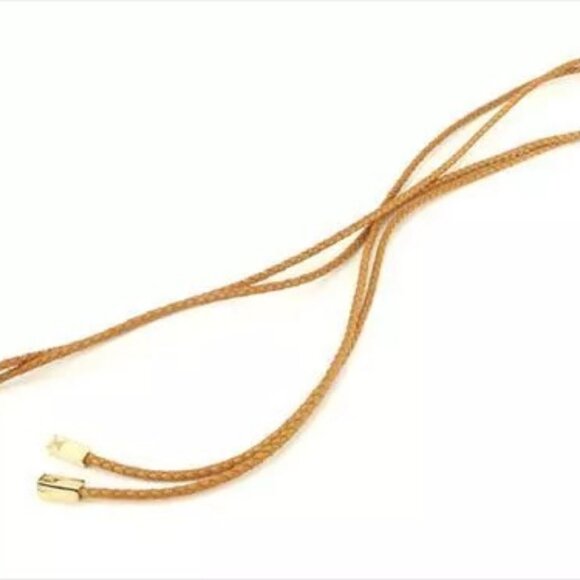 Louis Vuitton belt Beige Gold Leather Gold Hardware Woman main image 9